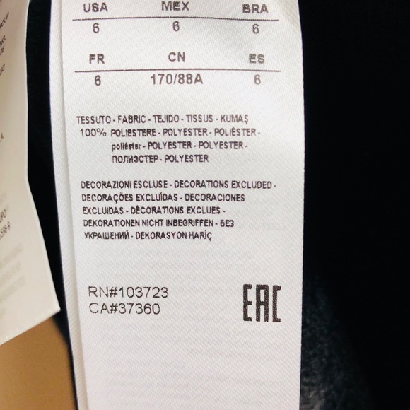 XS O L D X Armani Shift Dress - Picture 5 of 6